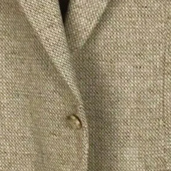 Nordstrom's Light Brown Tan Tweed Blazer Sports - Picture 4 of 10